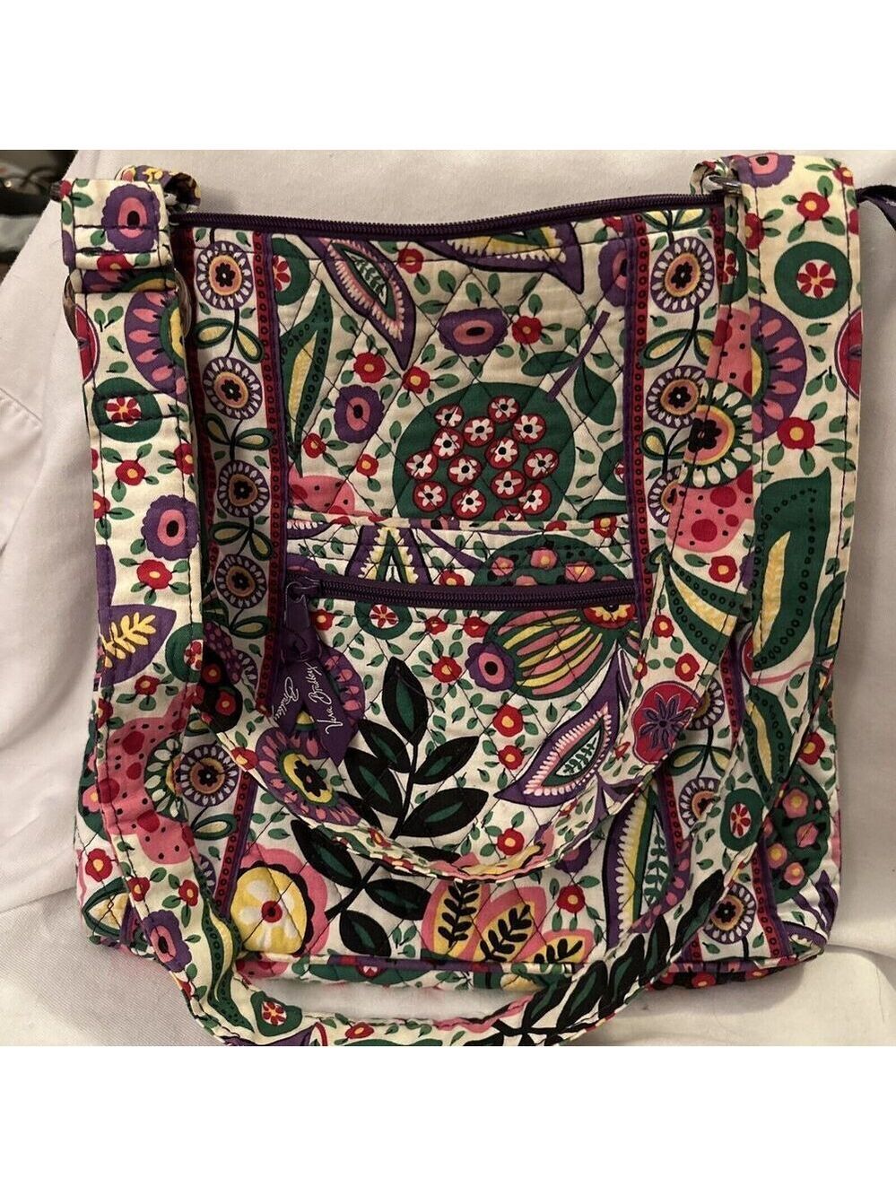 Vera Bradley Retired Viva La Vera Crossbody Bag - Picture 1 of 5